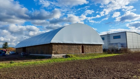 Plachty obloukových hal