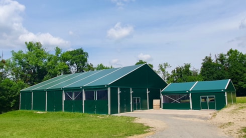 PVC plachtová hala 1