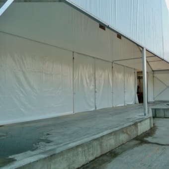 Aufteilung der Hallen