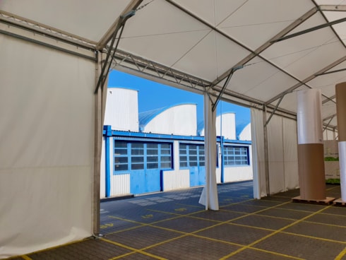 shrnovací vchod na kolejnici 1