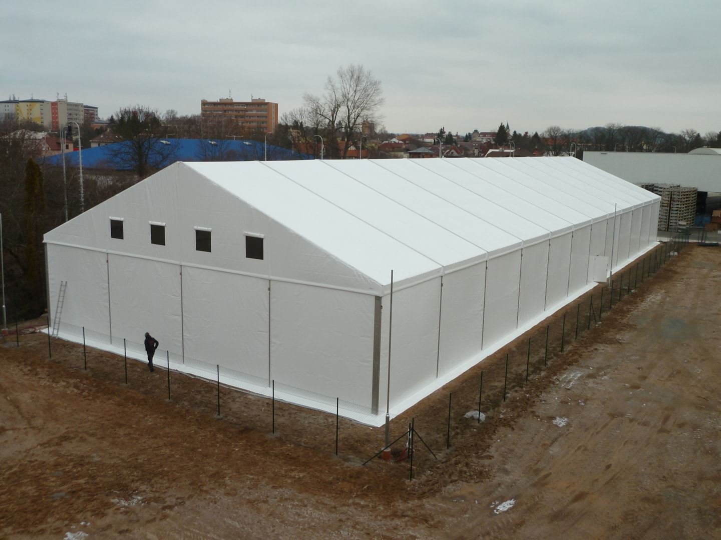 Another large tent hall project completed in 2018