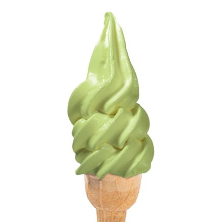 Točená zmrzlina - zelené jablko 