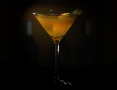 Orange drop martini