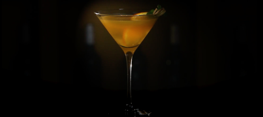 Orange drop martini