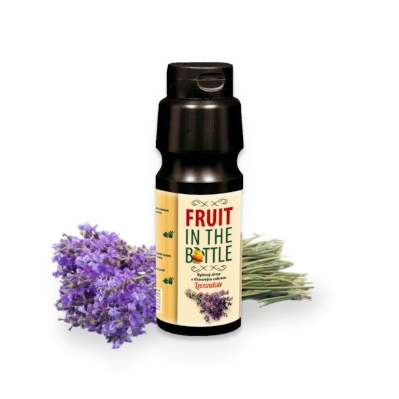 Levandulový sirup FRUIT IN THE BOTTLE