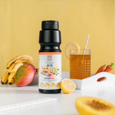 Sirup multivitamín FRUIT IN THE BOTTLE
