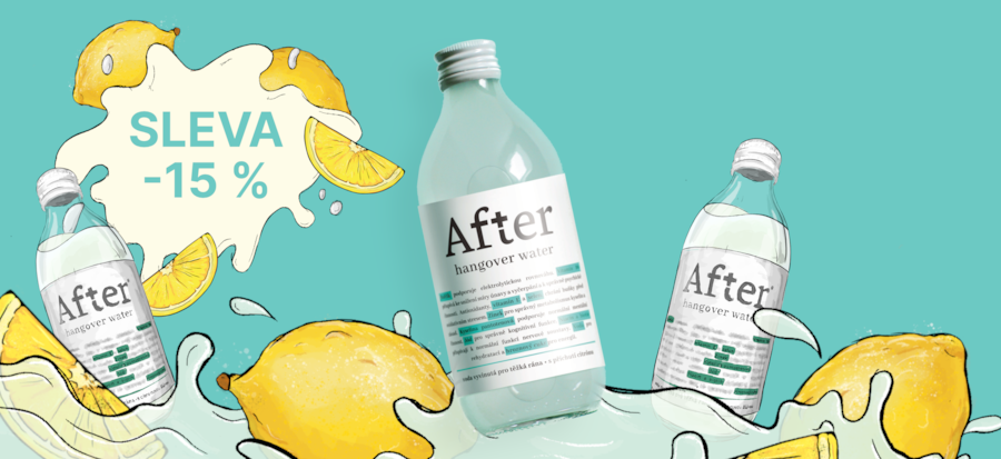 After hangover se slevou 15 %