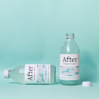 After hangover water