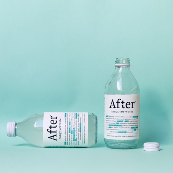 After hangover water