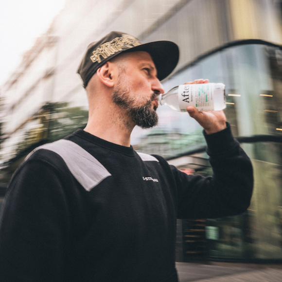 After hangover water