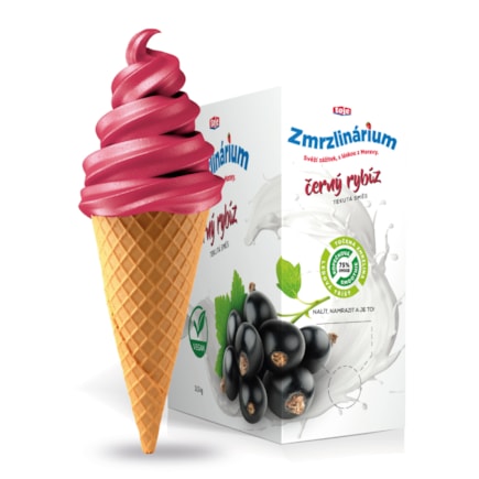 Tekutá směs Černý rybíz sorbet, 3,5 kg