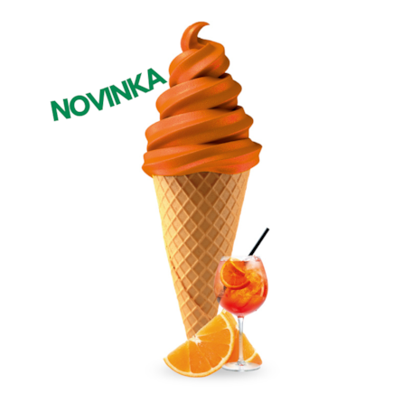 Točená zmrzlina Orange spritz