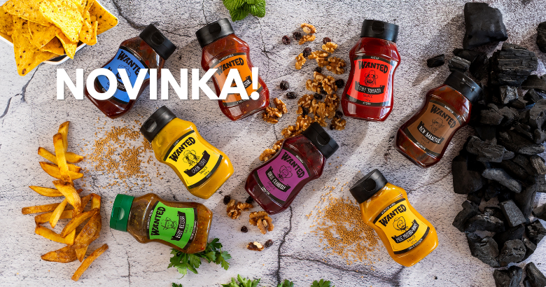 NOVINKA - WANTED omáčky v menším