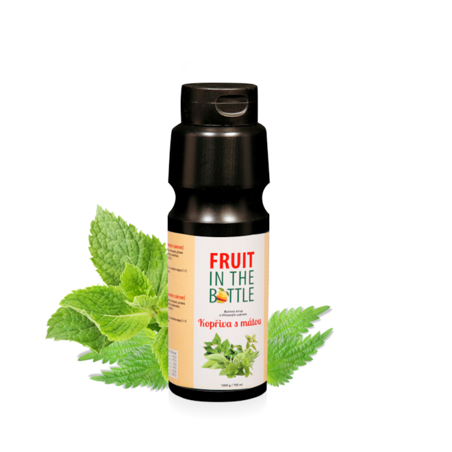 Sirup Kopřiva a máta, 750 ml