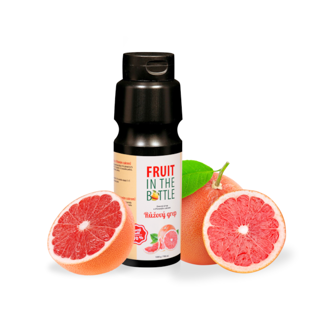 Sirup Růžový grep, 750 ml