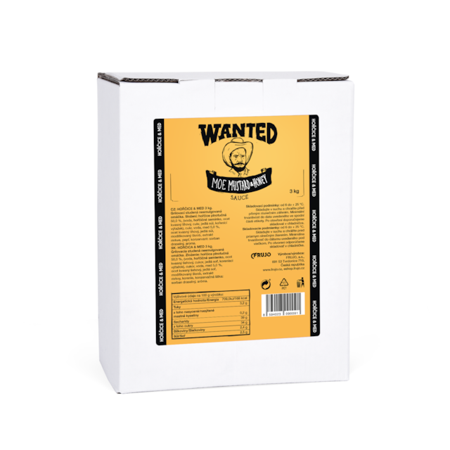Hořčicovo - medová omáčka, Bag in Box 3 kg