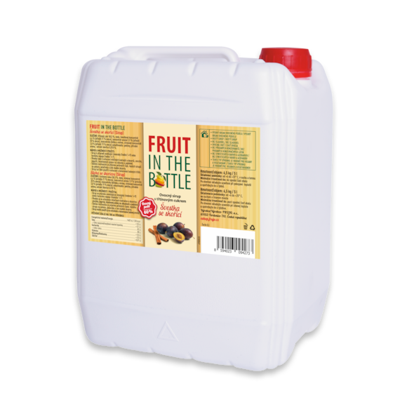 Fruit in the bottle švestka a skořice