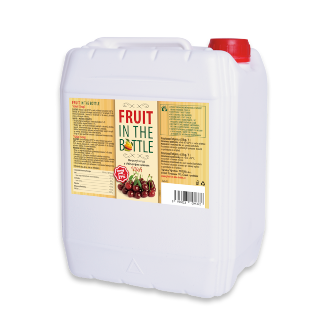 Sirup Višeň, 5 l