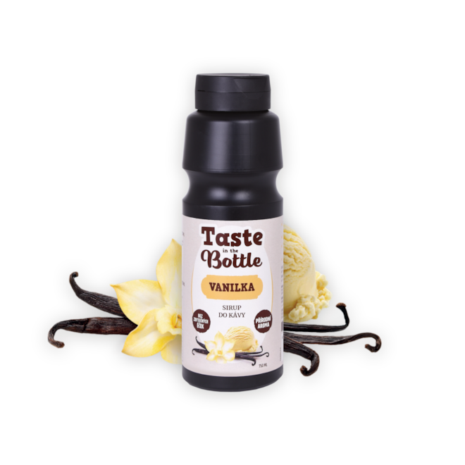 Sirup do kávy Vanilka 750 ml