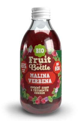 Bio sirup Malina & Verbena, 330 ml