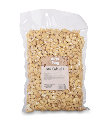 Kešu jádra WW320 1000g