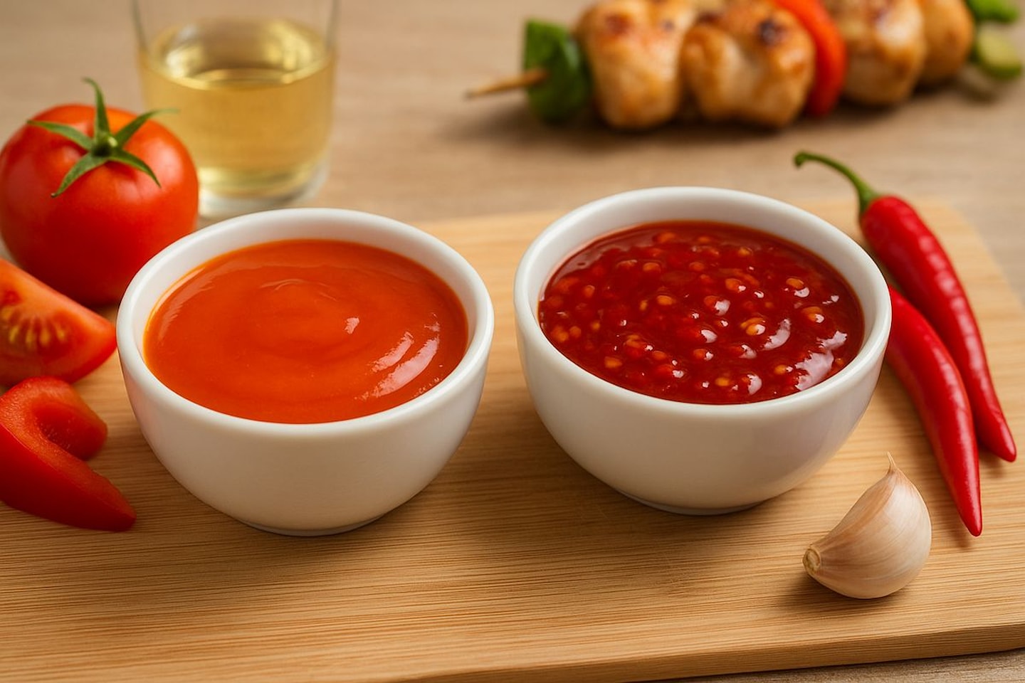 Sladkokyselá vs. sweet chilli omáčka: Jaký je rozdíl a kdy je použít?