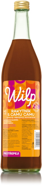 Wilp Rakytník s Camu Camu, 750 ml