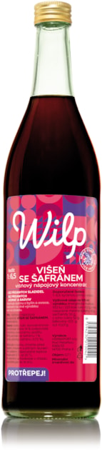 Wilp Višeň se šafránem, 750 ml