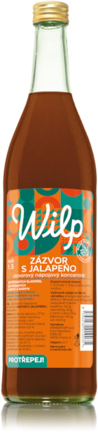 Wilp Zázvor s jalapeño, 750 ml