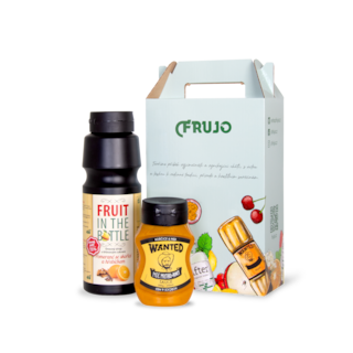 Dárkový balíček - Sirup Pomeranč se skořicí a omáčka Hořčice med