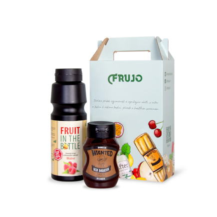 Dárkový balíček - Sirup malina a BBQ omáčka