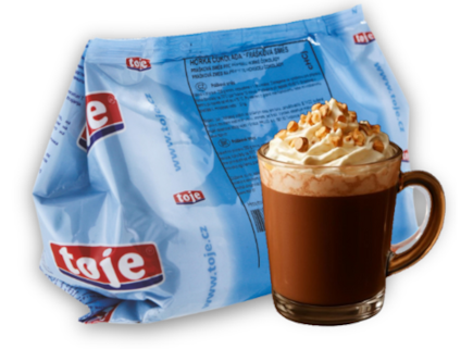 Horká čokoláda s oříškem, 1 kg