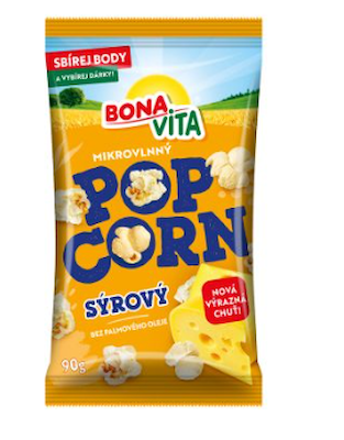 Popcorn sýrový, 90 g