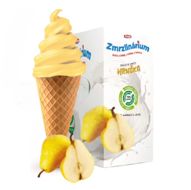 Tekutá směs Hruška sorbet 3,5 kg