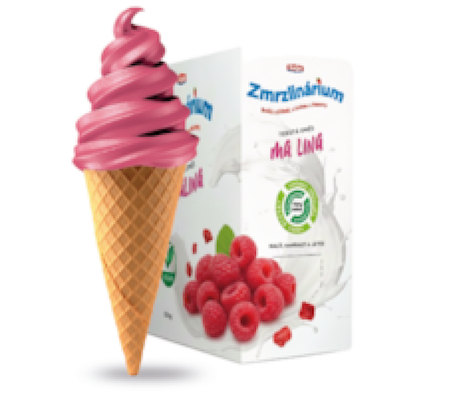 Tekutá směs Malina sorbet 3,5 kg