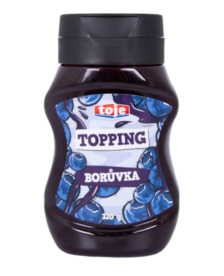 Topping Borůvkový  320g