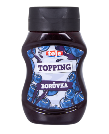 Topping Borůvkový  320g