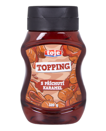 Topping s příchutí Karamel 320g