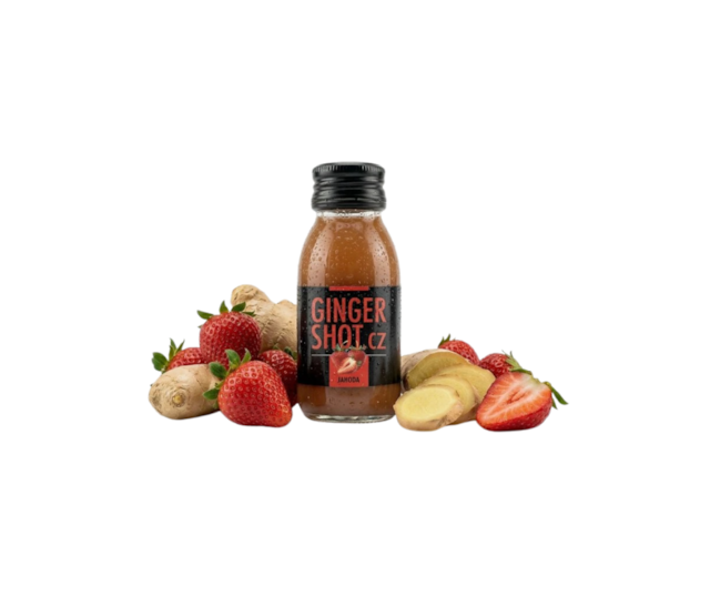 Ginger Shot Jahoda 60ml