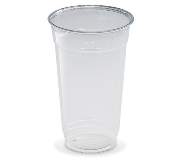 Kelímek - 500ml, PET, pr. 95 mm, 50 ks