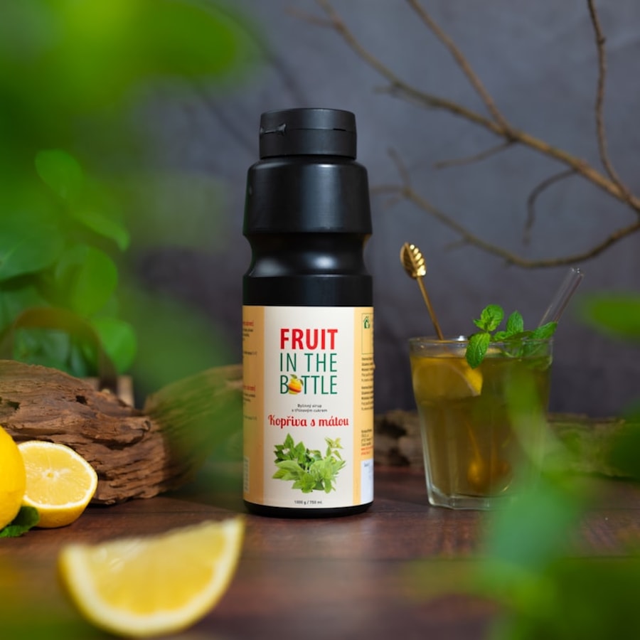 Sirup Kopřiva a máta_limonáda