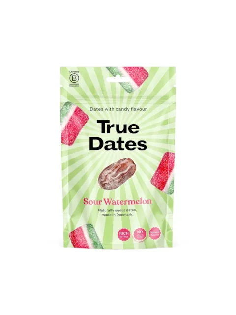 True Dates - Datle s příchutí kyselý meloun 100g
