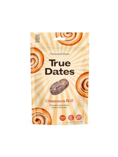 True Dates - Datle s příchutí skořicové rolky 100g