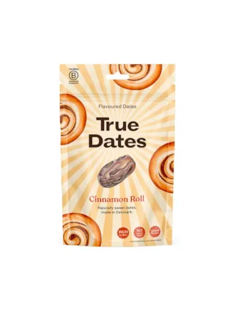 True Dates - Datle s příchutí skořicové rolky, 100 g