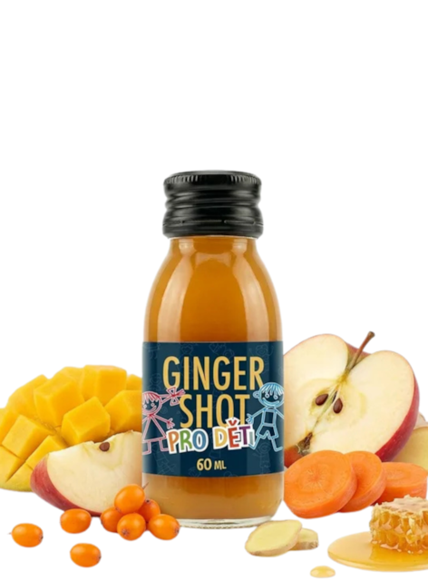Ginger Shot pro děti, 60 ml