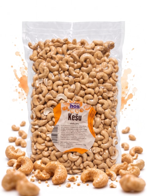 Kešu ořechy jádra, 1 kg