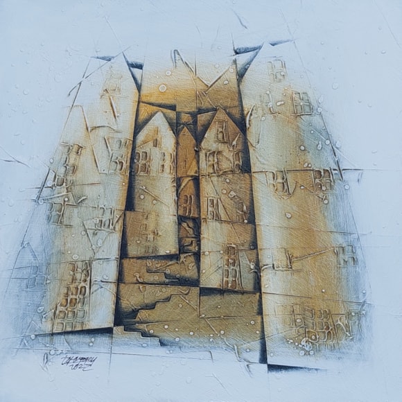 1343_Tajuplné město_30x30cm