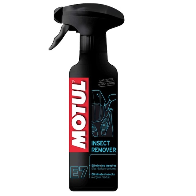 Odstraňovač hmyzu ve spreji Motul E7, balení 0,4 litru