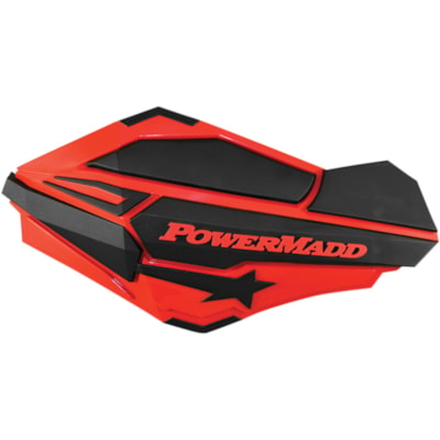 Chrániče rukou PowerMadd Sentinel, černá/červená