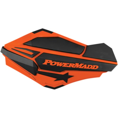 Chrániče rukou PowerMadd Sentinel, černá/oranžová